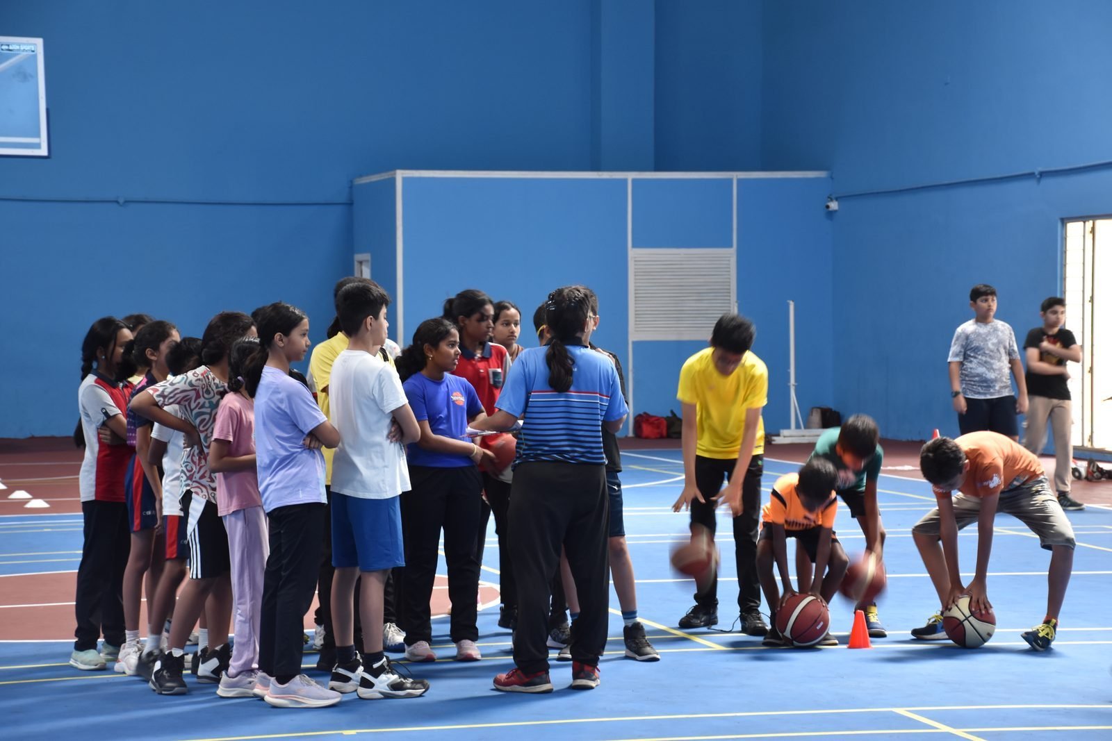 Young learners exploring outdoors at Harvest International School IB PYP programme, Sarjapur Road